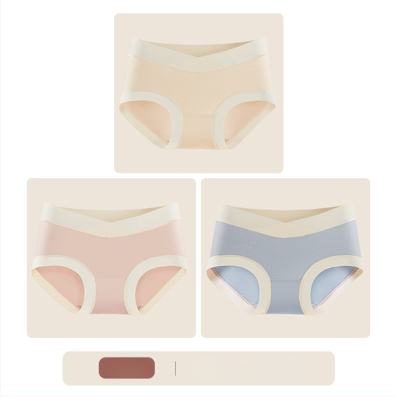 Modalinės nėščiųjų kelnaitės, žemas liemuo, medvilnės įdėklas kirkšyje, kvėpuojančios, antibakterinės, pilvo parama