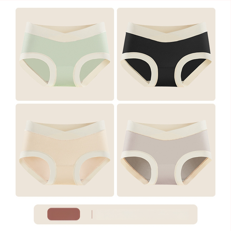 Modalinės nėščiųjų kelnaitės, žemas liemuo, medvilnės įdėklas kirkšyje, kvėpuojančios, antibakterinės, pilvo parama