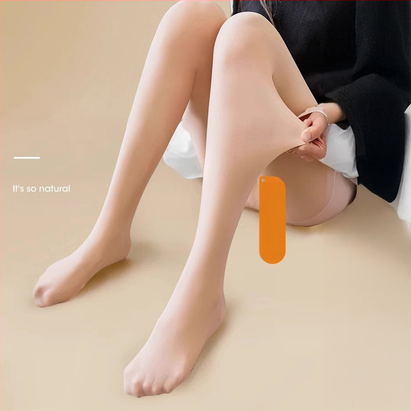 Tehotenské pančuchy s podporou brucha, stredná hrúbka, vysoká elasticita, nylon 50–70% a až 30% spandex