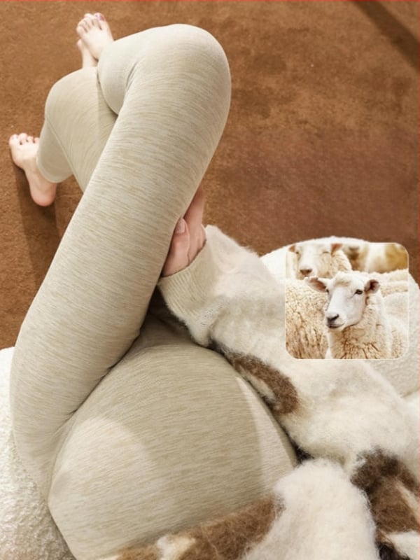 Tehotenské nohavice z kašmíru, 70–80% kašmír, dĺžka 9/10, úzky strih, teplé na zimu 2025