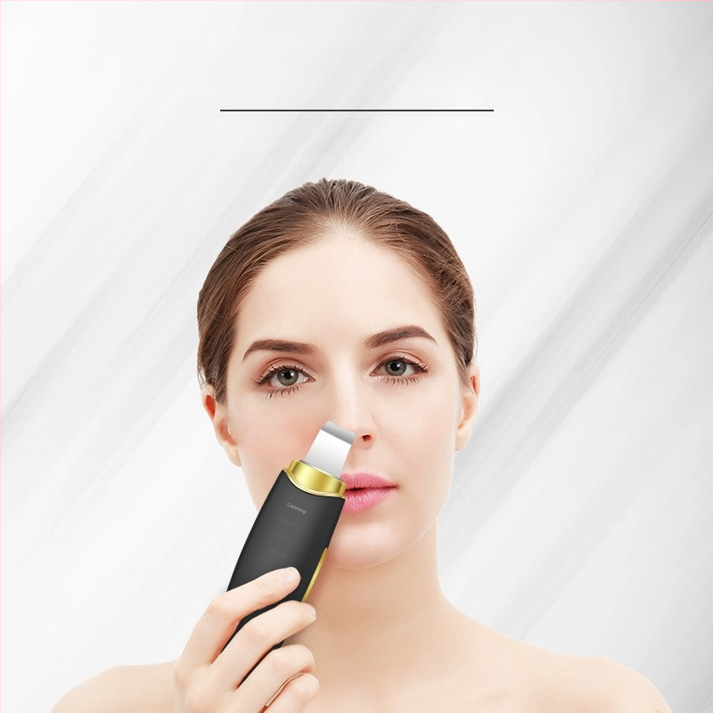 Ultrazvukové zariadenie na čistenie a omladenie pokožky, prenosné, 800–1000 mAh batéria, IPX2, na domáce použitie