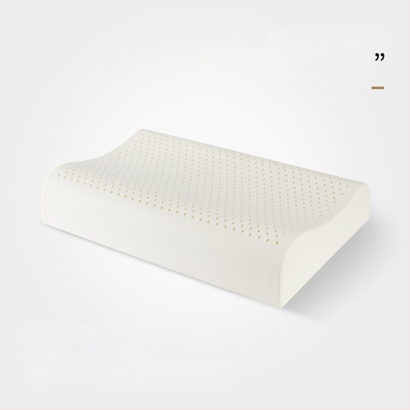 Vankúš z prírodného latexu s vlnitým tvarom na spanie pre krčnú oblasť, latexový obsah >90%, hmotnosť 2–3 kg, možnosť úpravy