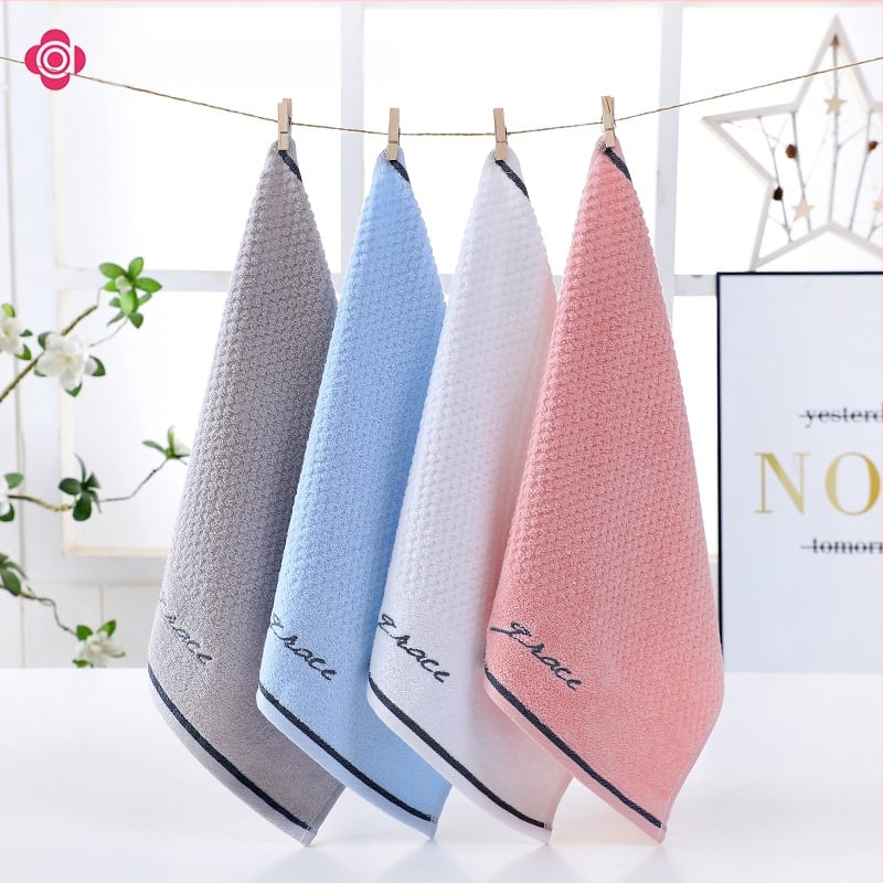 Кърпа за лице от 100% памук, плоско тъкане, прежда 32, тегло под 50 г