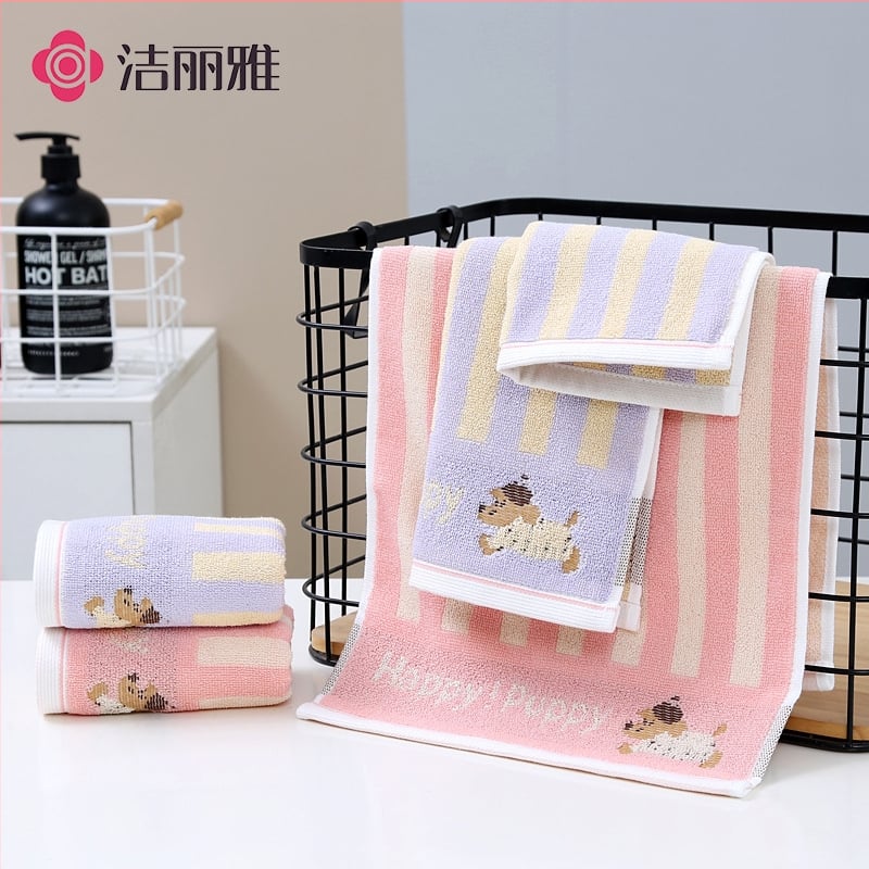 Grace/Jie Liya кърпа за лице от чист памук, 50-80 g, мека и абсорбираща, домашна кърпа