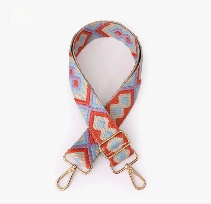 Ice Charm νάιλον ριγέ αναπνεύσιμη ιμάντας ώμου για τσάντες crossbody (καλοκαίρι 2023)