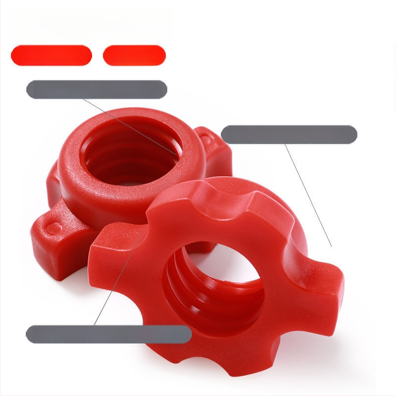 Tyč na činky s Yaling úchytom, EVA rukoväť, matica