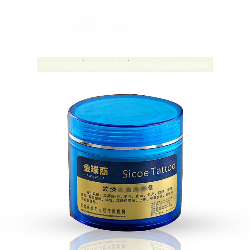 Kozmetický tetovací opravný krém Jin Ruili pre obočie, očné linky a pery, 60 g, balenie 100 kusov