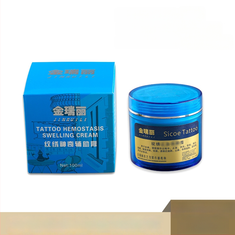 Kozmetický tetovací opravný krém Jin Ruili pre obočie, očné linky a pery, 60 g, balenie 100 kusov