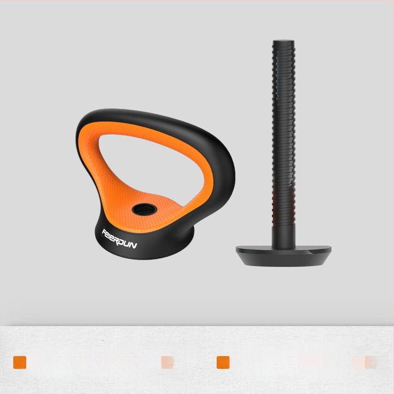 Flyton držiak na kettlebell – PE materiál, jednopierkové prevedenie, fitness príslušenstvo, stojan na činky a oporná doska na kliky