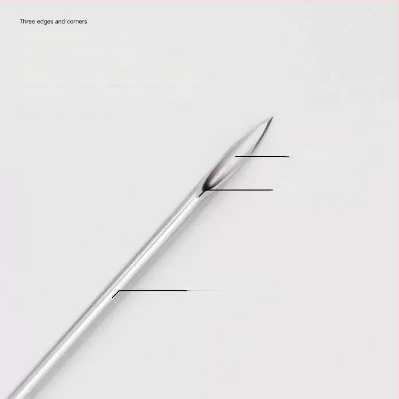 Jednorazový set piercingových ihiel pre perforáciu kože (uši, jazyk, pery) s potiahnutými ihlami; Značka Tai Mei; Netto obsah 150 g; Pôvod Iné; Výrobca Henan Taimei