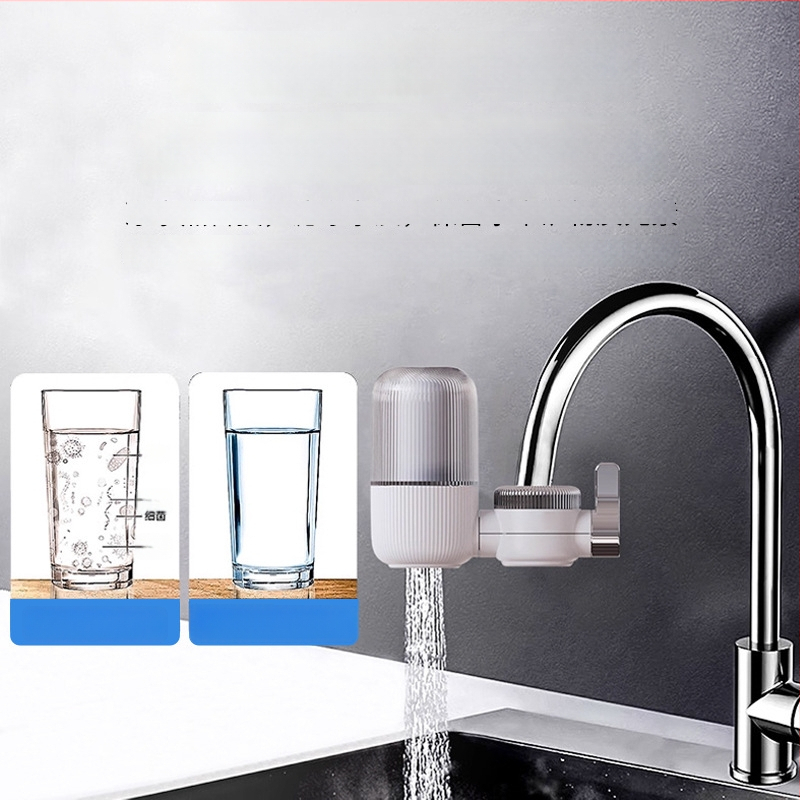 Filter na čistenie vody pre domácu kuchynskú batériu, predné uchytenie, dvojitý výstup, umývateľný