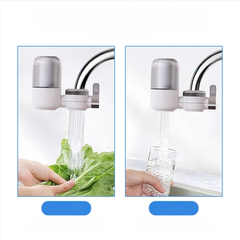 Filter na čistenie vody pre domácu kuchynskú batériu, predné uchytenie, dvojitý výstup, umývateľný