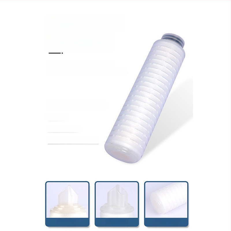 Filtračný prvok skladaný z polypropylénu, mikroporózny, trojuholníková špička, 0.22um pórovitosť, rozhranie 222