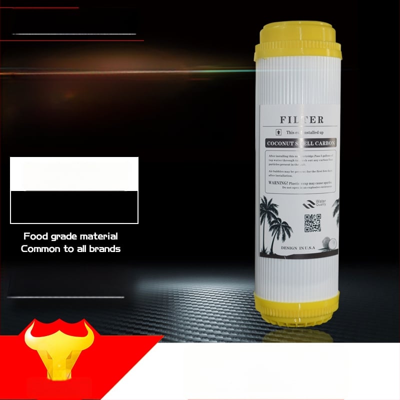 Filtračný prvok pre čistič vody s ABS plášťom, granúlovaný aktívny uhlík (acid-washed), hodnota jódu 1200, univerzálne príslušenstvo pre čističe vody