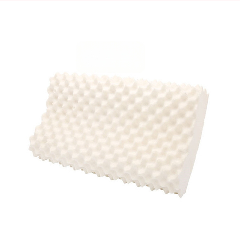 Latexová vankúš na krk – obdĺžnikový, výška 10–15 cm, hmotnosť 0,5–1,0 kg, polyesterový povrch, latexový obsah 80–90%