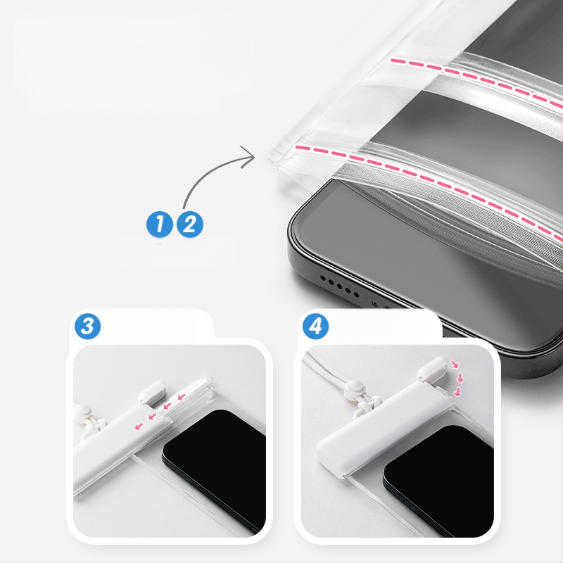 Vodotesná taška na mobilný telefón, TPU, minimalistický štýl, Outdoor Water Bag, nepremokavá látka, dospelí