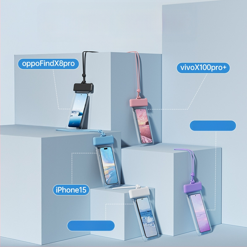 Vodotesná taška na mobilný telefón, TPU, minimalistický štýl, Outdoor Water Bag, nepremokavá látka, dospelí