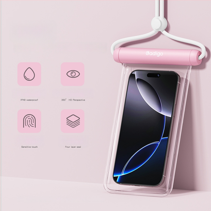 Vodotesná taška na mobilný telefón, TPU, minimalistický štýl, Outdoor Water Bag, nepremokavá látka, dospelí