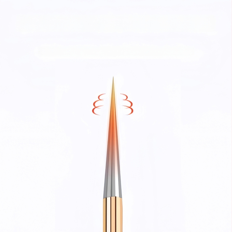 Qiwang nerezová oceľová ihla na čierne bodky pre kozmetický salón, model 9401