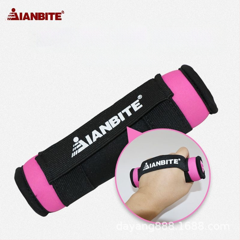 Domáce fitness vybavenie: EVA činky a vrecká s pieskom pre jogu a kardio; hmotnosti 1, 2 alebo 3 lb; značka Healthy bit