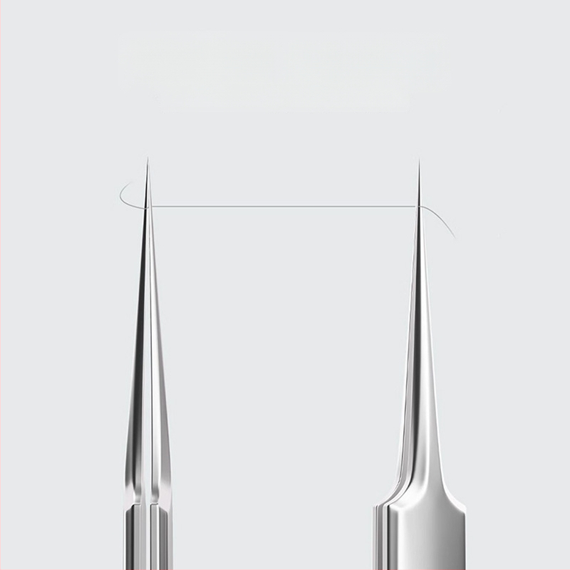 Sada 4 nerezových ihiel na akné pre odstraňovanie čiernych bodiek