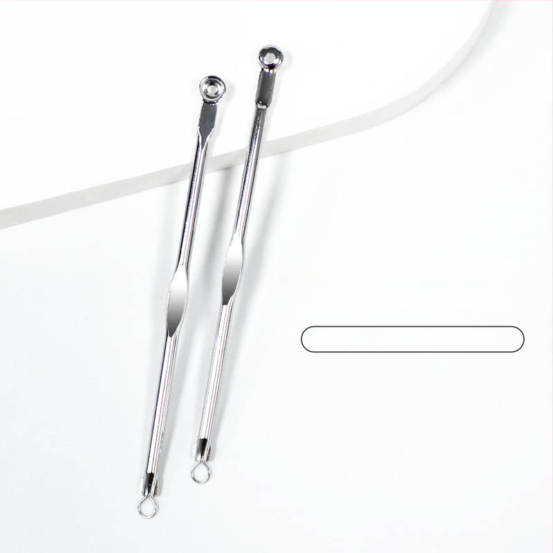 Dvojstranná ihla na akné, z nehrdzavejúcej ocele, čistenie tváre, balenie 144, kód produktu Bms-152