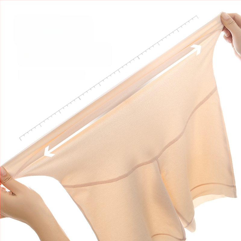 Tehotenské bezpečnostné nohavice, bezšvové, ľahká letná Ice Silk látka, podpora brucha, krátke nohavice z viskózy