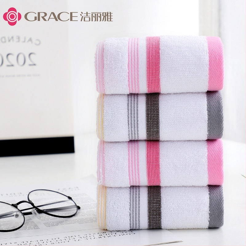 Štvorcový uterák na tvár, 100% bavlna, 16-count priadza, 45 g, nasiakavosť vody 5–10 s