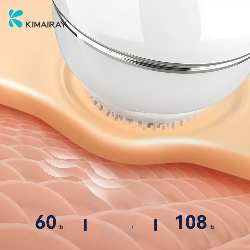 Elektrická silikonová čistiaca kefka na tvár – hlboké čistenie, čistenie pórov, vibrácie (elektrická, silikon, hlboké čistenie, čistenie pórov, vibrácie)