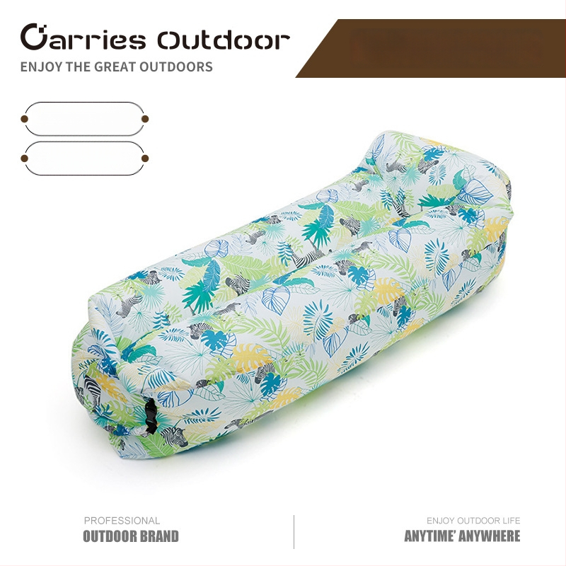 Õhupumpatav ühekohaline diivanvoodi väljas kasutamiseks, kerge 0,9 kg, maksimaalne koormus 200 kg, polüestri pind