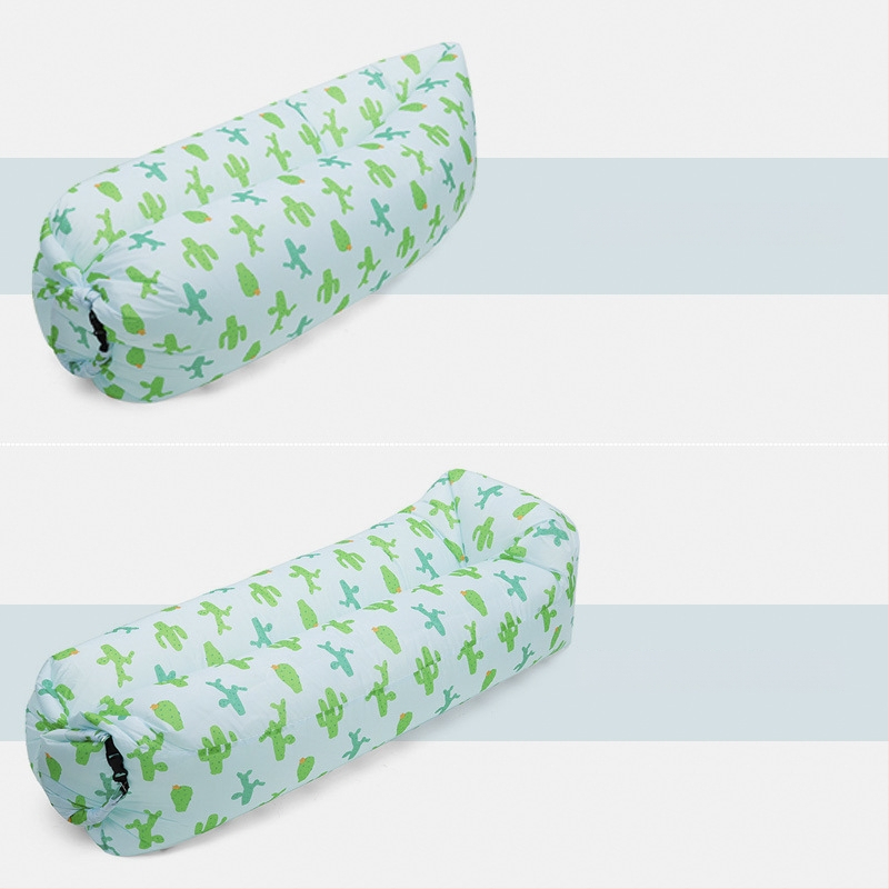 Õhupumpatav ühekohaline diivanvoodi väljas kasutamiseks, kerge 0,9 kg, maksimaalne koormus 200 kg, polüestri pind