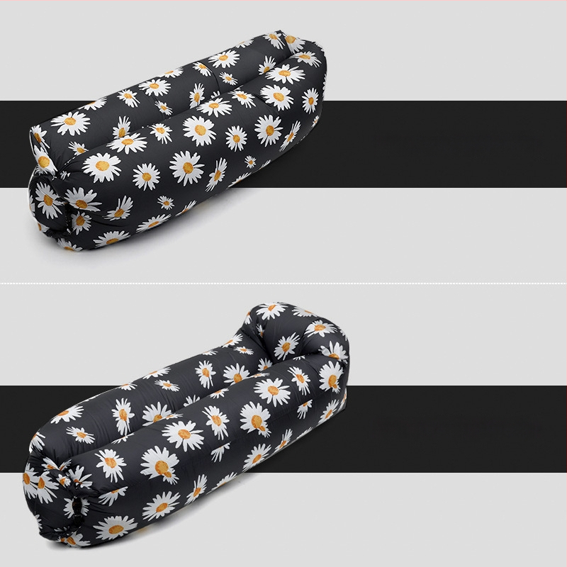 Õhupumpatav ühekohaline diivanvoodi väljas kasutamiseks, kerge 0,9 kg, maksimaalne koormus 200 kg, polüestri pind