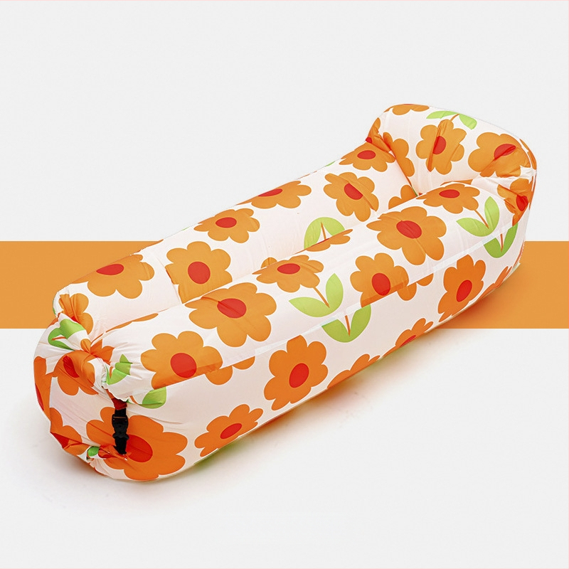 Õhupumpatav ühekohaline diivanvoodi väljas kasutamiseks, kerge 0,9 kg, maksimaalne koormus 200 kg, polüestri pind