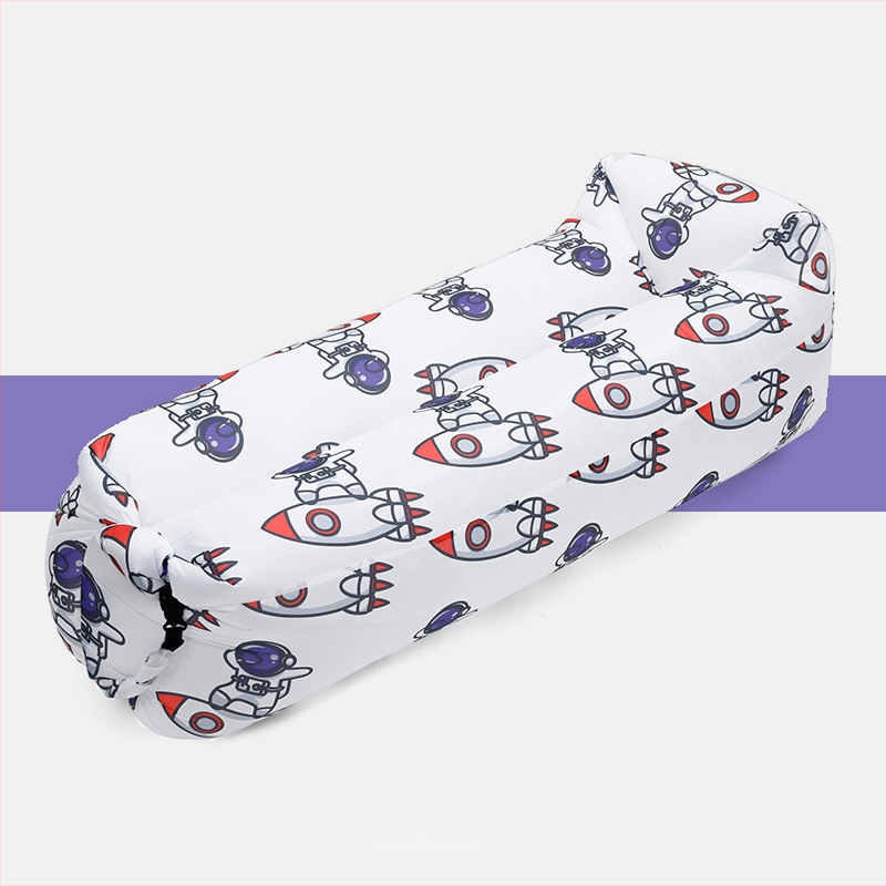 Õhupumpatav ühekohaline diivanvoodi väljas kasutamiseks, kerge 0,9 kg, maksimaalne koormus 200 kg, polüestri pind