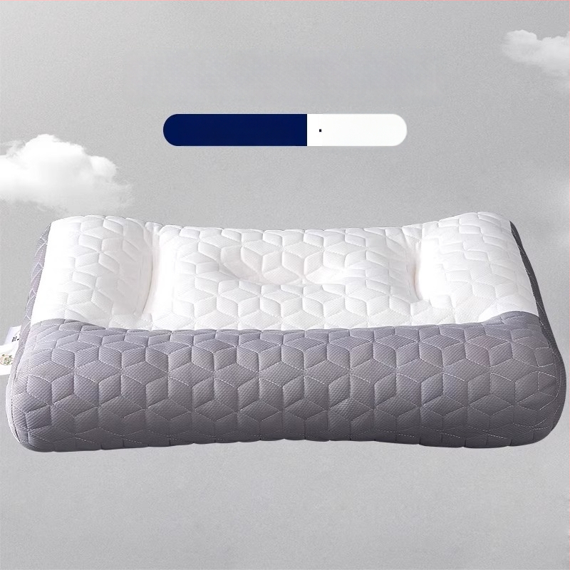 Latexový vankúš na podporu krku, obdĺžnikový tvar, prírodný latex, pletené jadro, výška jadra 10–15 cm