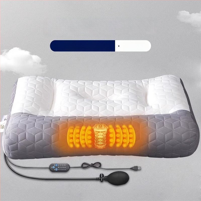 Latexový vankúš na podporu krku, obdĺžnikový tvar, prírodný latex, pletené jadro, výška jadra 10–15 cm