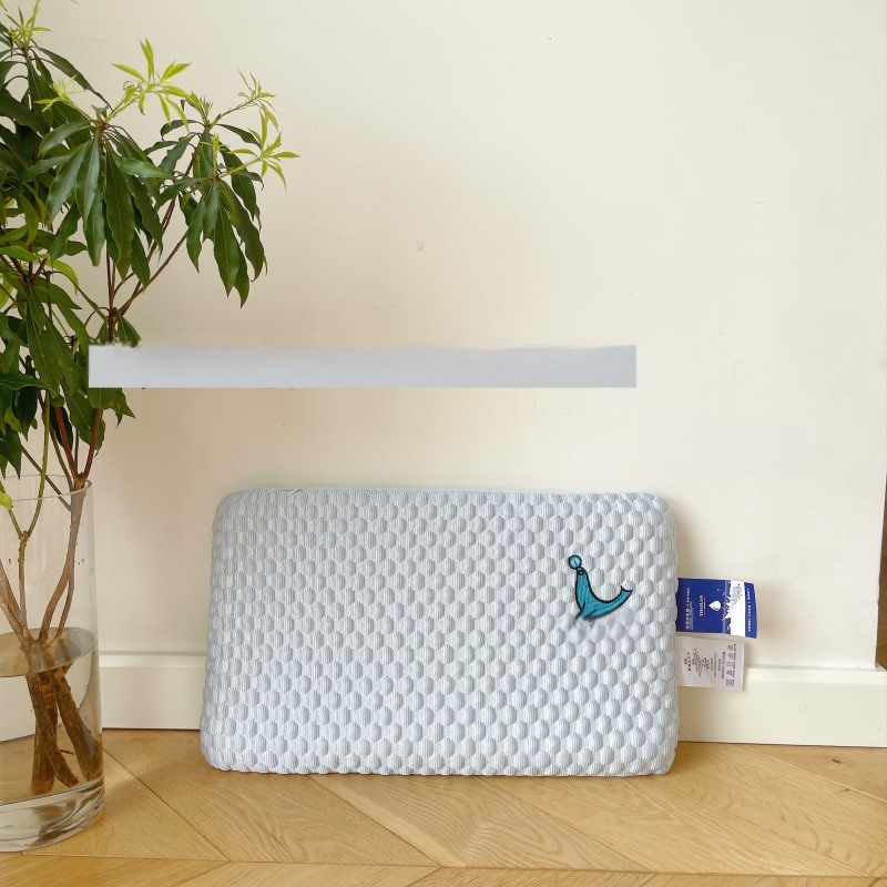 Dieťa latexová vankúš s jadrom ice silk, oválny tvar, latex obsah >90%, vhodný pre deti