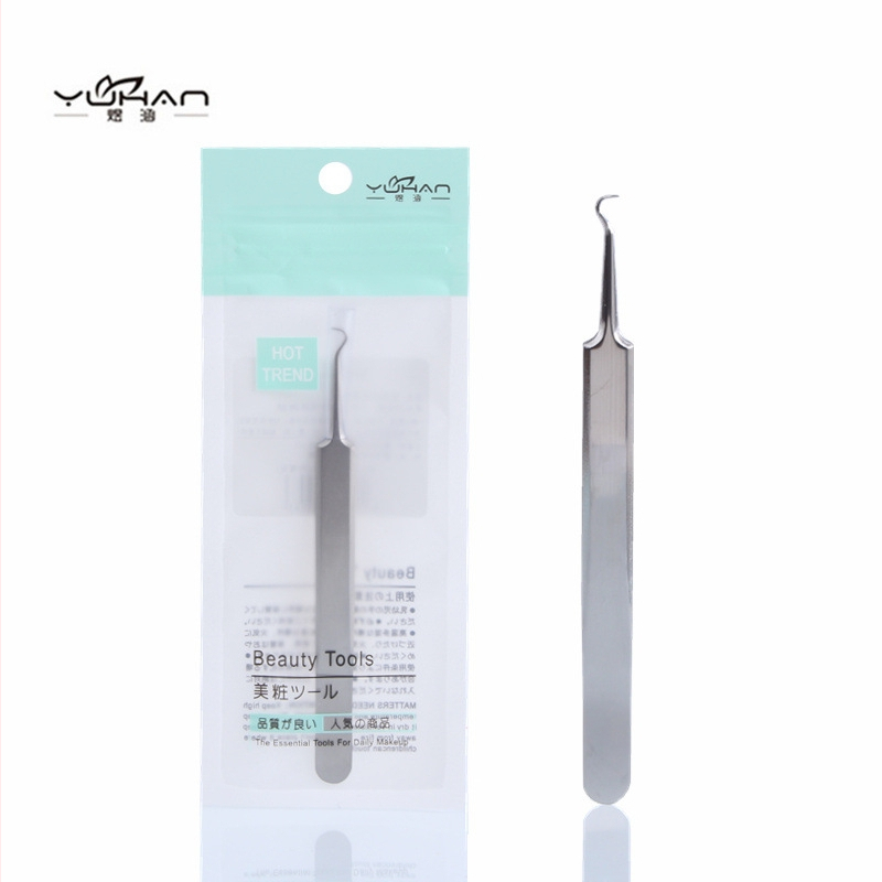 Aknová ihla s ohnutým tvarom (nerezová oceľ; Yu Han značka; životnosť 5 rokov)