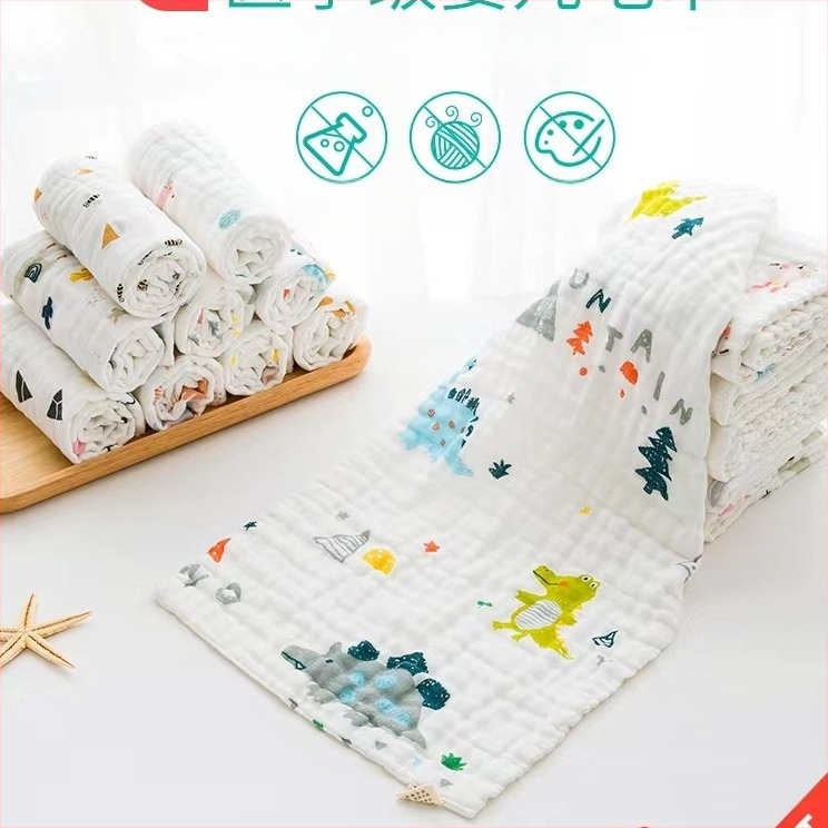 5-dielna sada bavlnených utierok s bubnovou priadzou na intímnu hygienu, 100% bavlna, savosť 11–15 s, mäkké pre bábätká