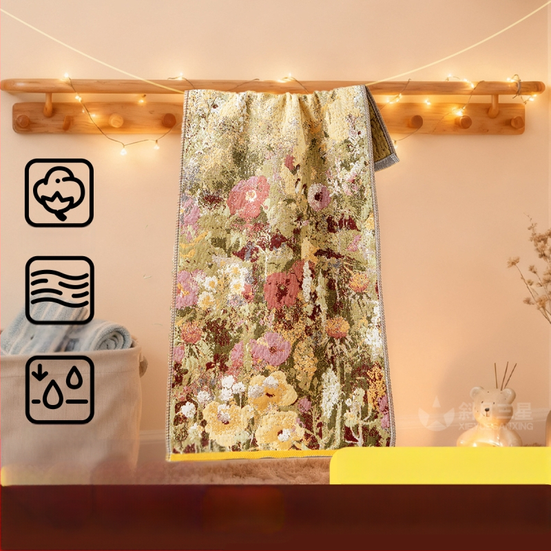 Βρεφική πετσέτα προσώπου, μαλακή, φιλική προς το δέρμα και απορροφητική — γάζα ύφασμα, 95 g, Μάρκα Slanting Moon Three Stars