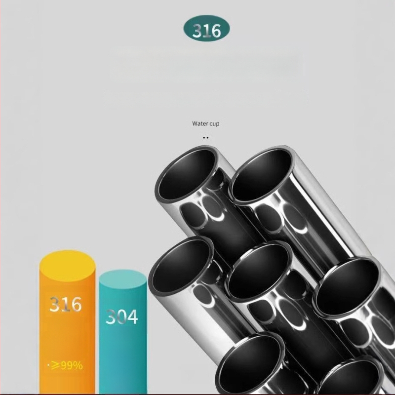 Nerezový hrnček s viečkom – dvojvrstvový izolačný cestovný hrnček