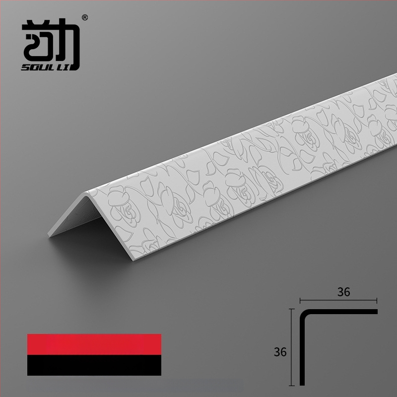 PVC ochranné rohy, samolepiace ochranné pásky proti nárazu, Strength HJT003, pôvod Yiwu, 1 balenie