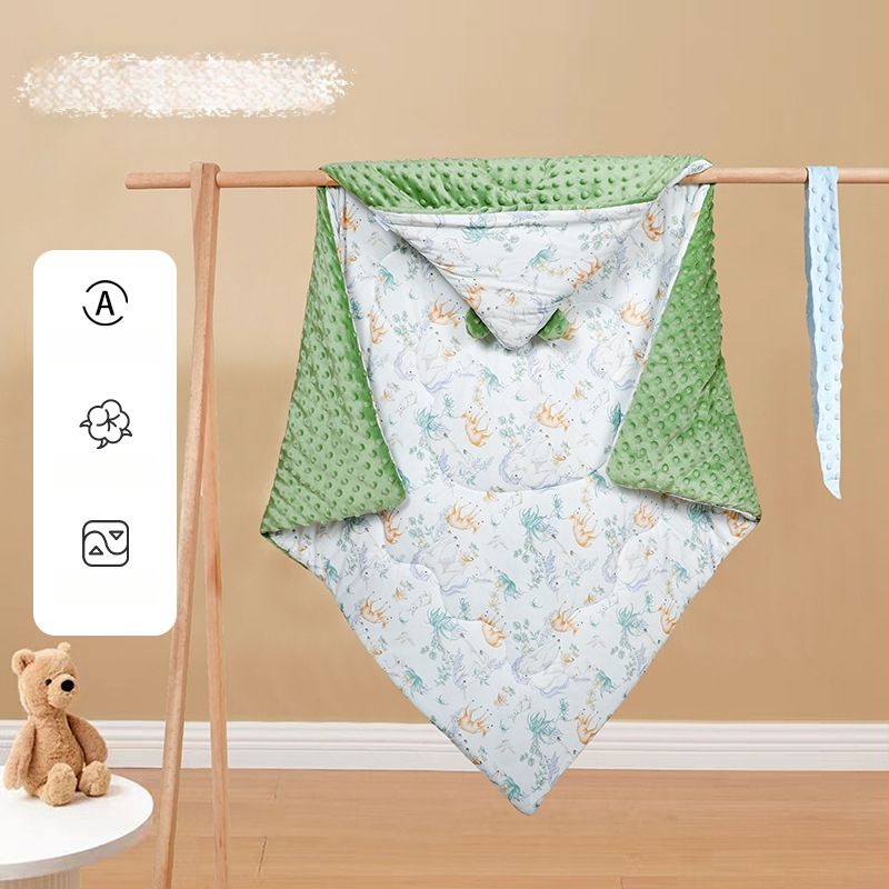 Пелена за завиване за новородени, дебела и ветроустойчива, тегло 0.55–1.0 кг, за пролет и есен