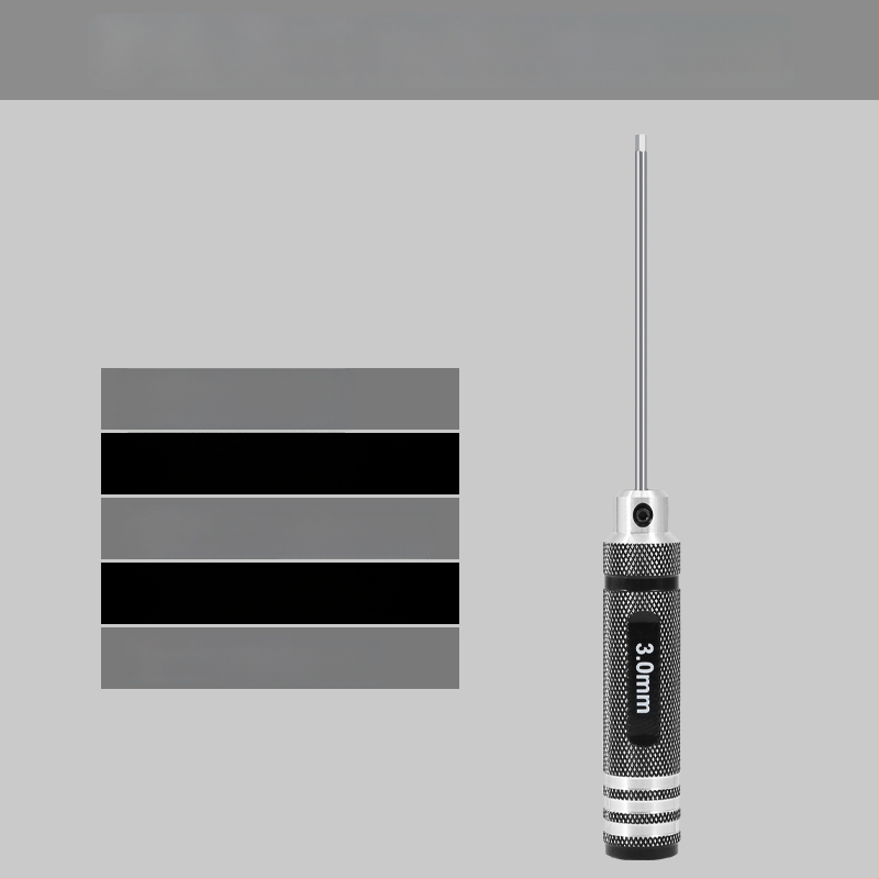 Set šesťuholníkových skrutkovačov pre model lietadla 1.27/1.3/1.5/2.5 mm, 6‑uholník