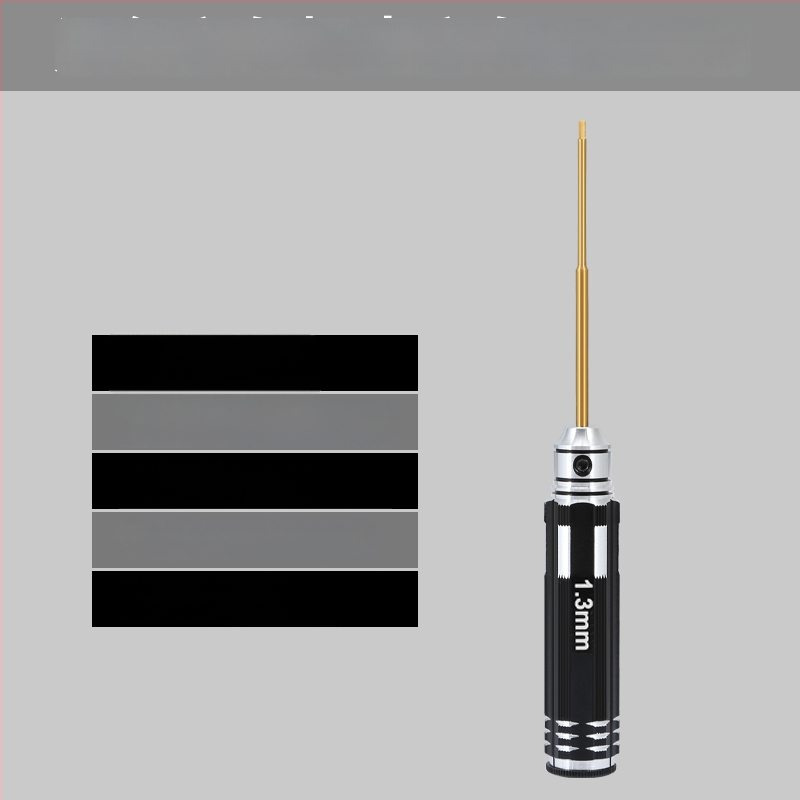 Set šesťuholníkových skrutkovačov pre model lietadla 1.27/1.3/1.5/2.5 mm, 6‑uholník