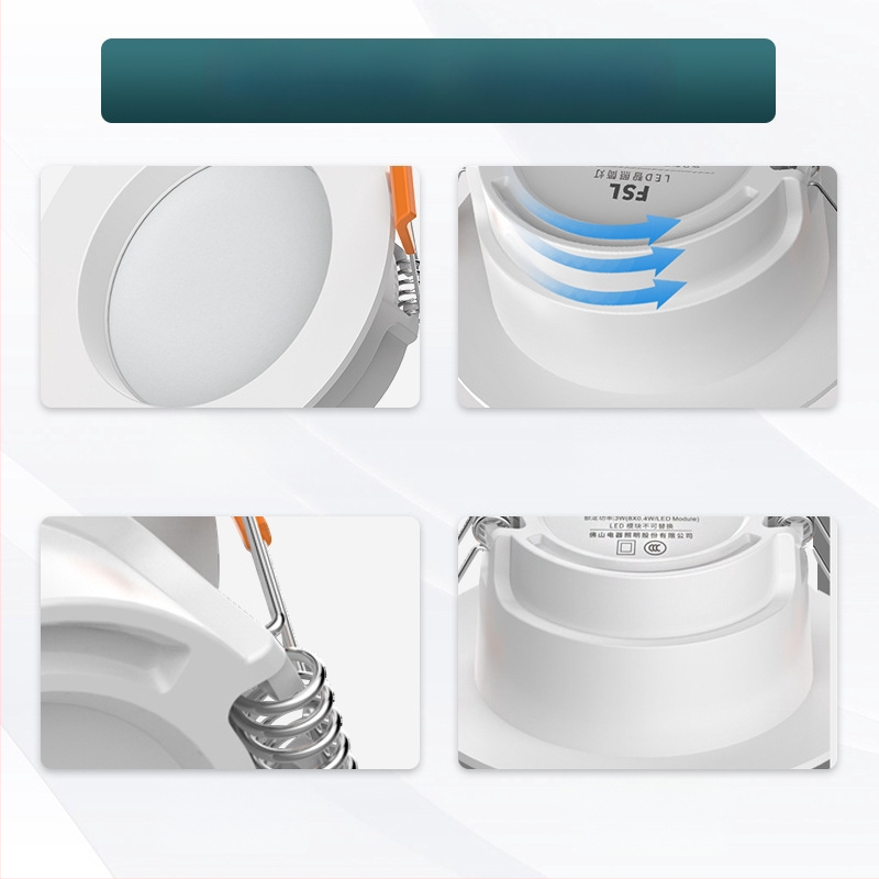 LED trubkové svietidlo do zapusteného stropu – 220V, 3000K