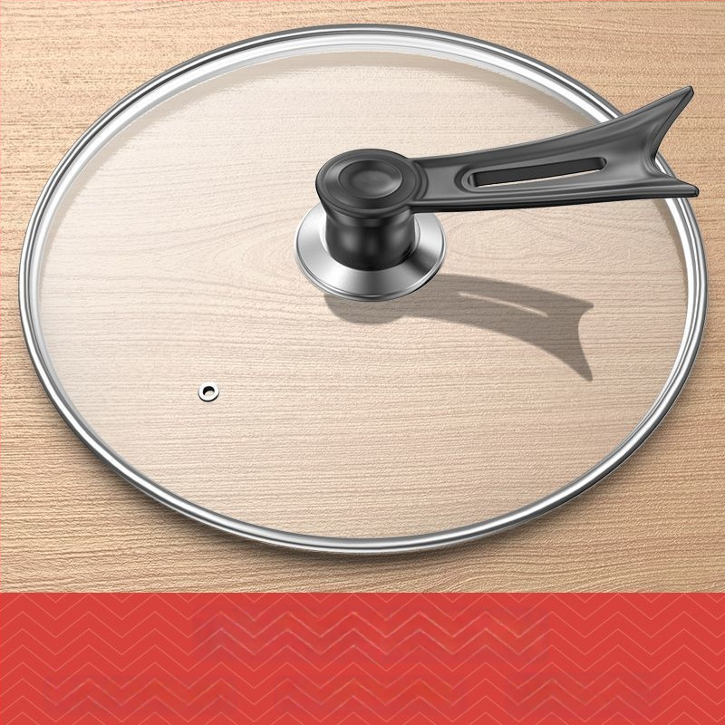 Pokrievka z tvrdeného skla, univerzálna pokrievka na wok a panvicu, moderný minimalistický štýl