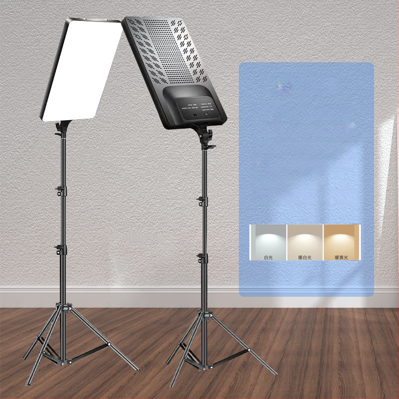LED панел светлина за лайв стрийминг и фотозаснемане; преносима, 51-100W, 220V, вертикален монтаж, вътрешно видеозаснемане