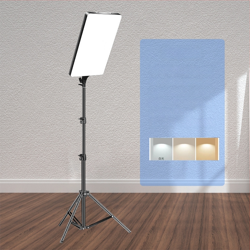 LED панел светлина за лайв стрийминг и фотозаснемане; преносима, 51-100W, 220V, вертикален монтаж, вътрешно видеозаснемане