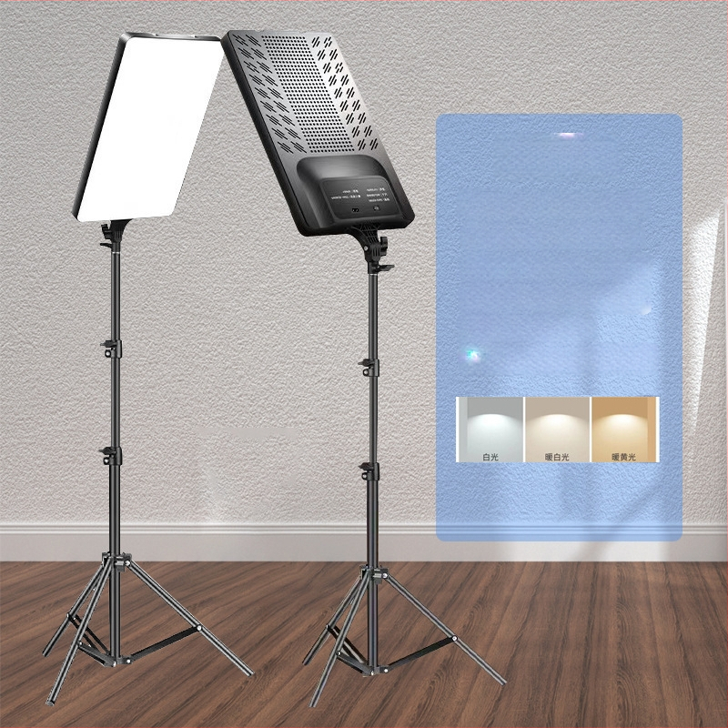 LED панел светлина за лайв стрийминг и фотозаснемане; преносима, 51-100W, 220V, вертикален монтаж, вътрешно видеозаснемане